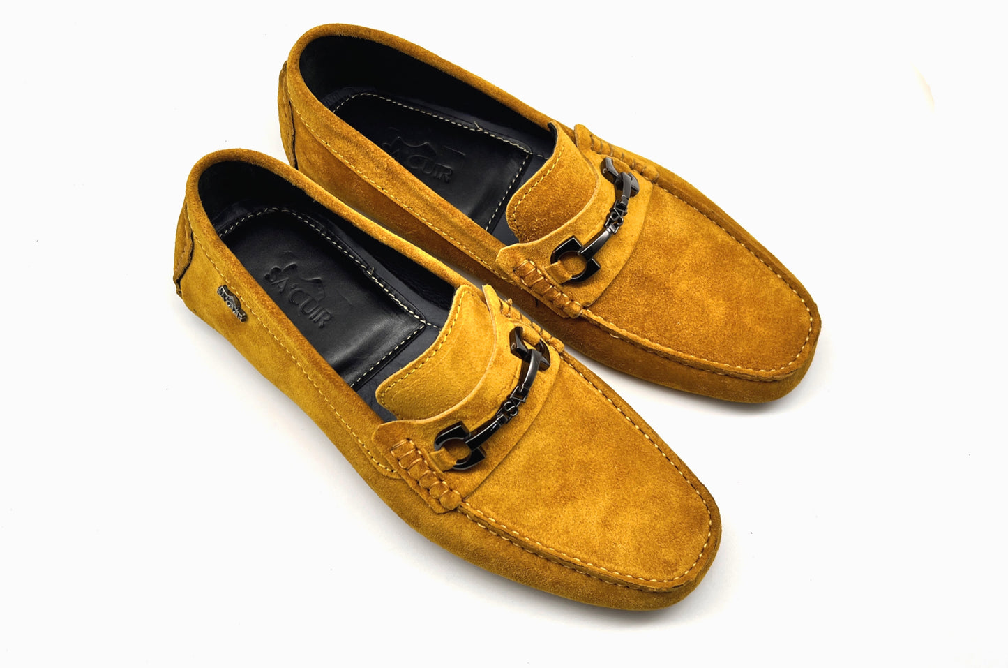 Adelie Suede Driving Shoes